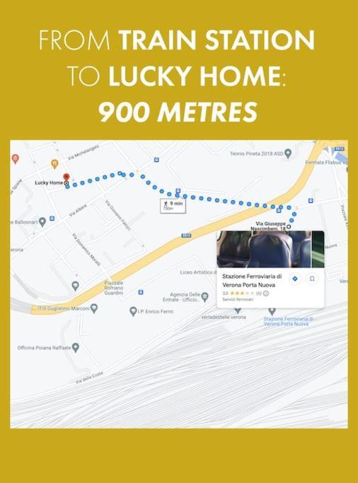 Lucky Home Near Train Station And City Center Verona Exteriör bild